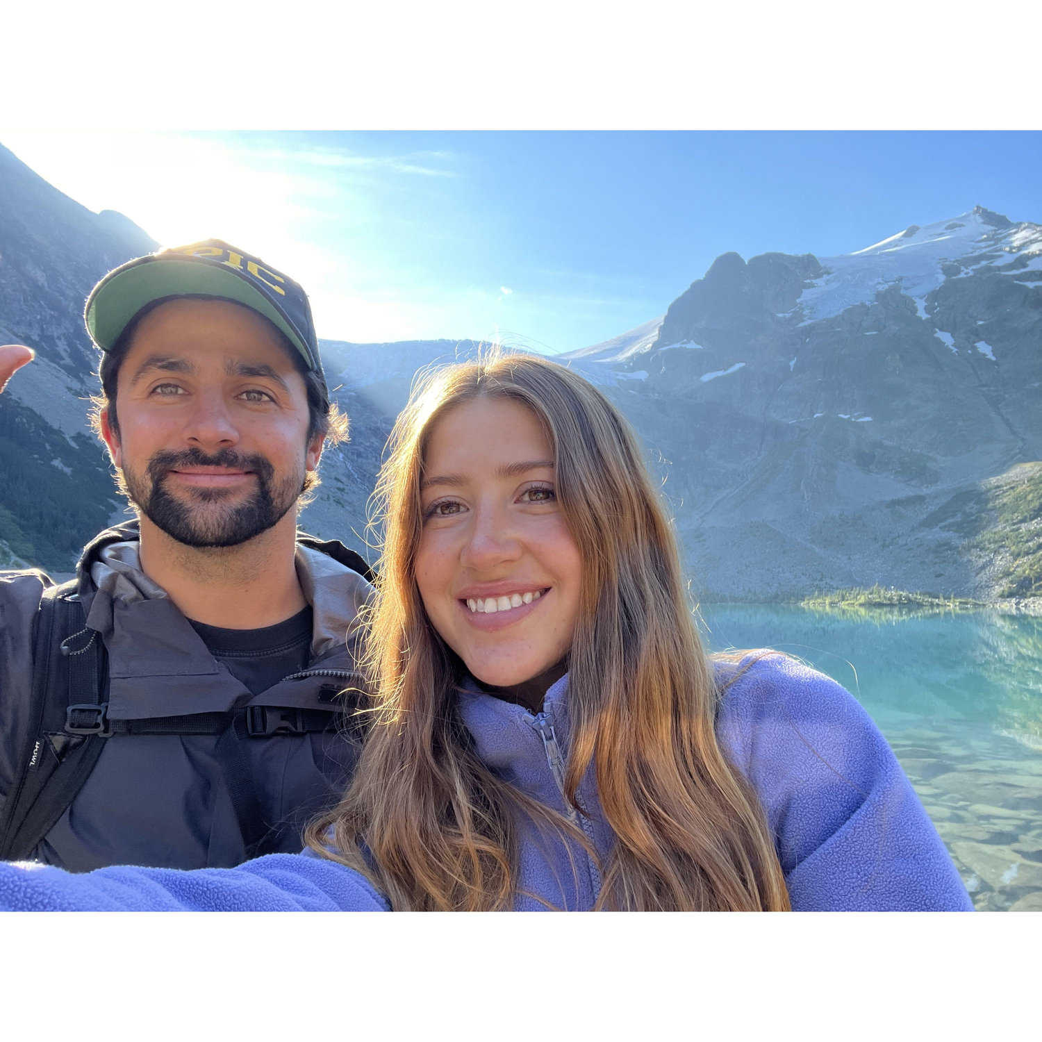 Sunrise at Joffre Lake