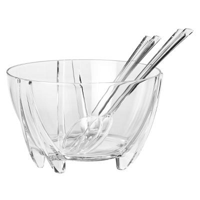 Prodyne. Acrylic Salad Bowl Set clear - 3 pc