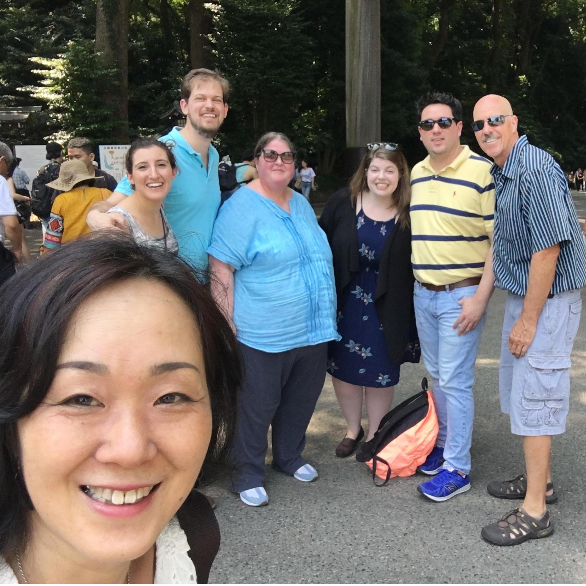 Celebrating Uncle Tim & Aunt Tamae's Wedding in Tokyo