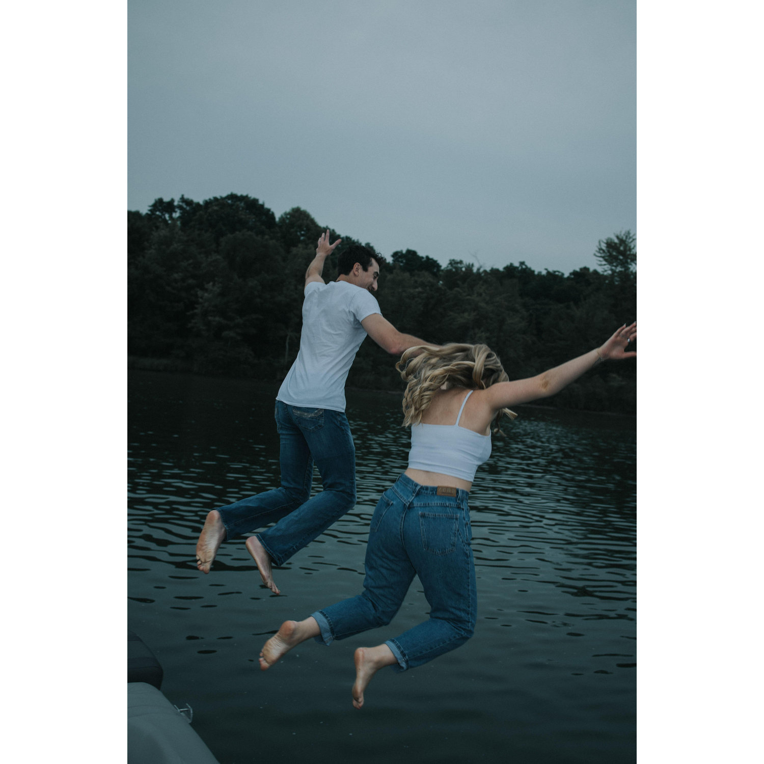 Our Engagement Photoshoot on the Lake
