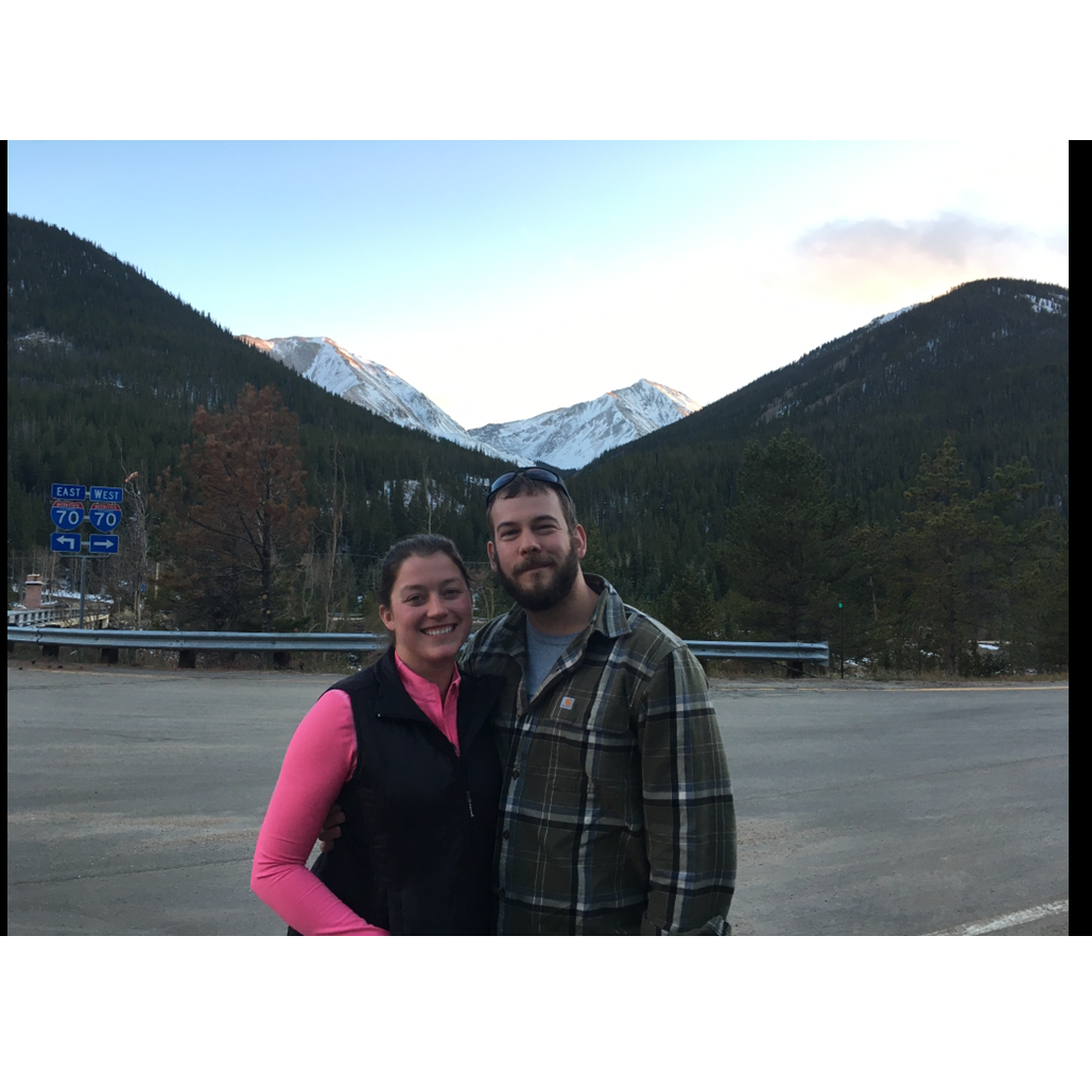 Grey's and Torrey's in the background. Both 14,000ft mountains.