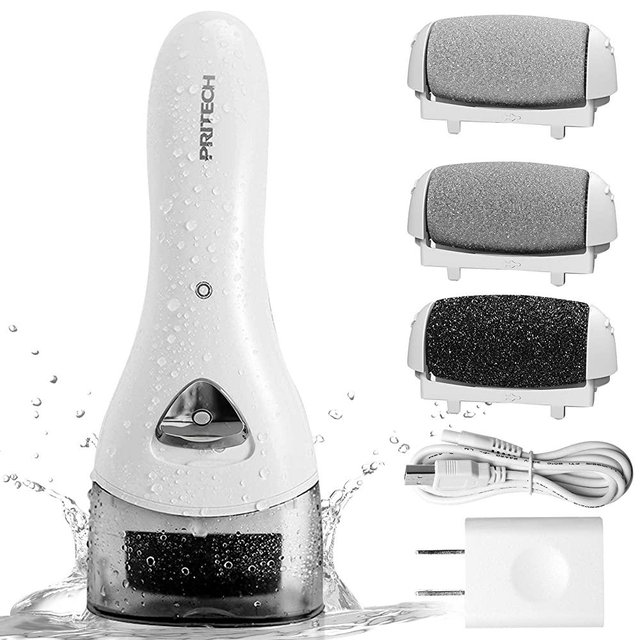 Electric Feet Callus Removers Rechargeable,Portable Electronic Foot File Pedicure Tools, Electric Callous Remover Kit,Professional Pedi Feet Care Perfect for Dead,Hard Cracked Dry Skin Ideal Gift