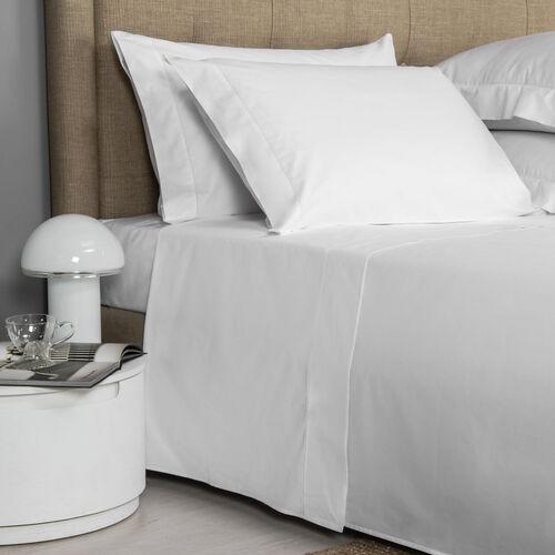 Lux Percalle Sheet Set, White, King Size