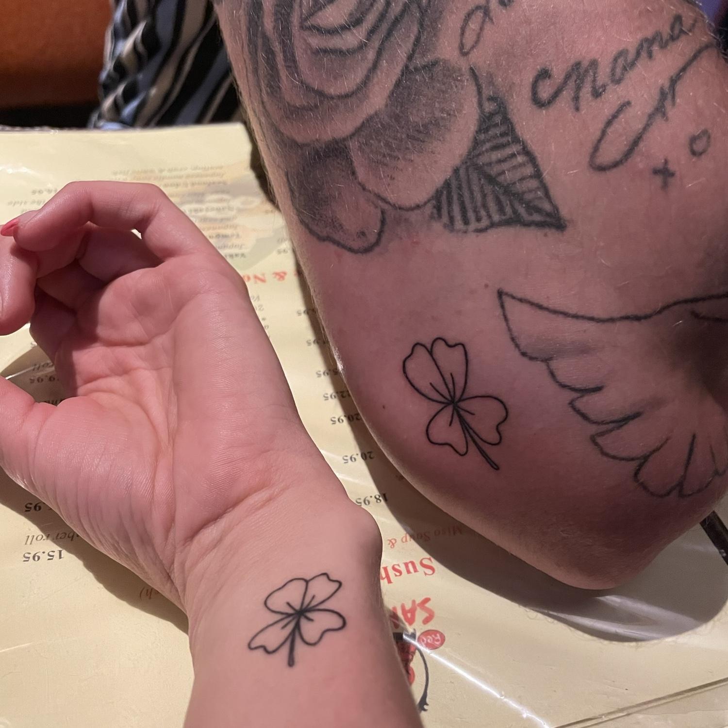Matching tattoos!