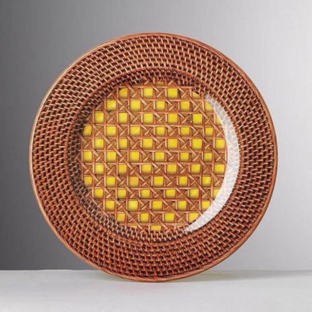 Mario Luca Giusti Patagonia Salad Plate, Yellow, 9-Inch
