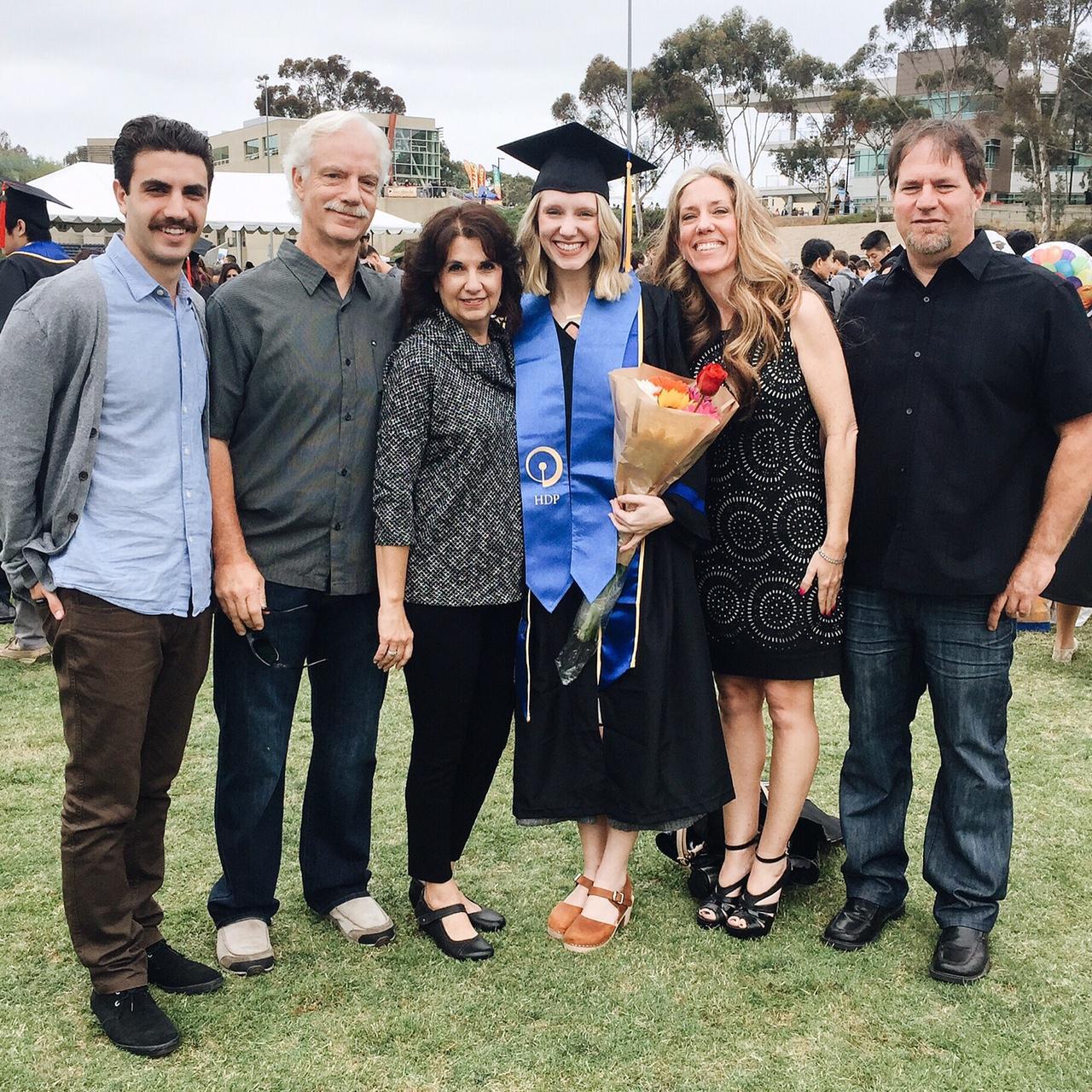 Tiffany graduating college