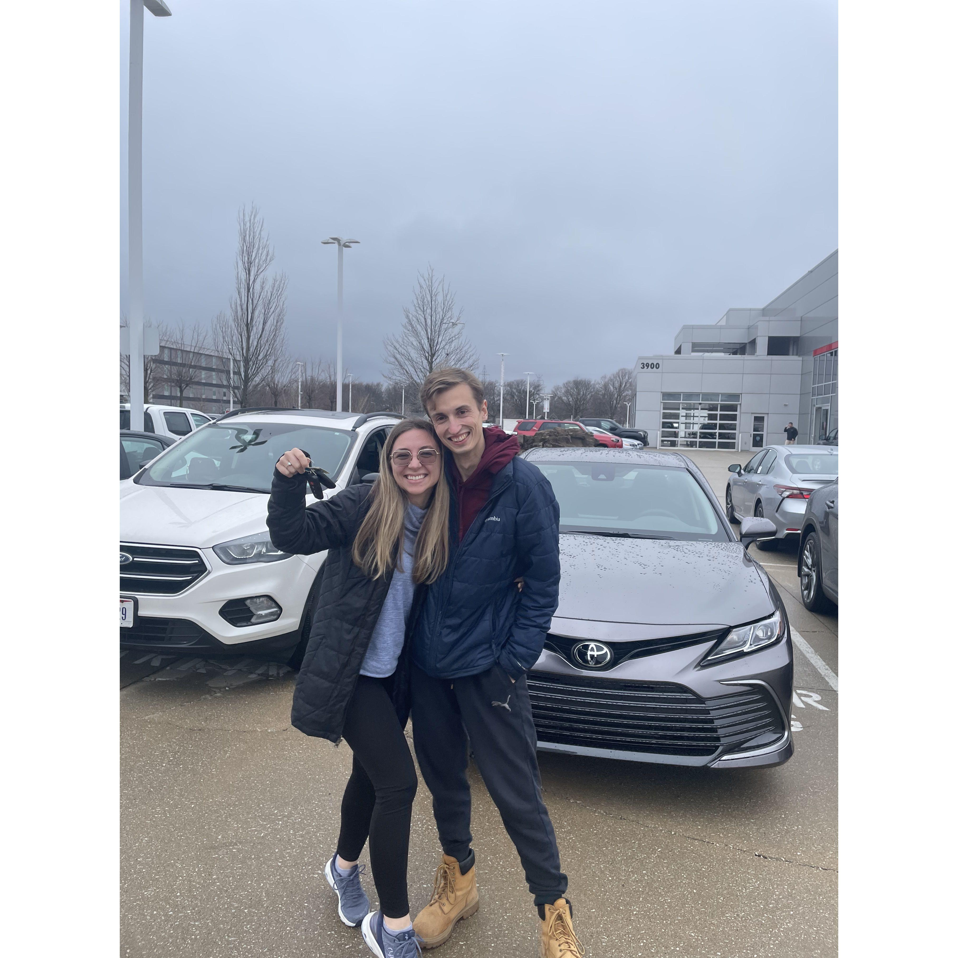 Our first car! 2023