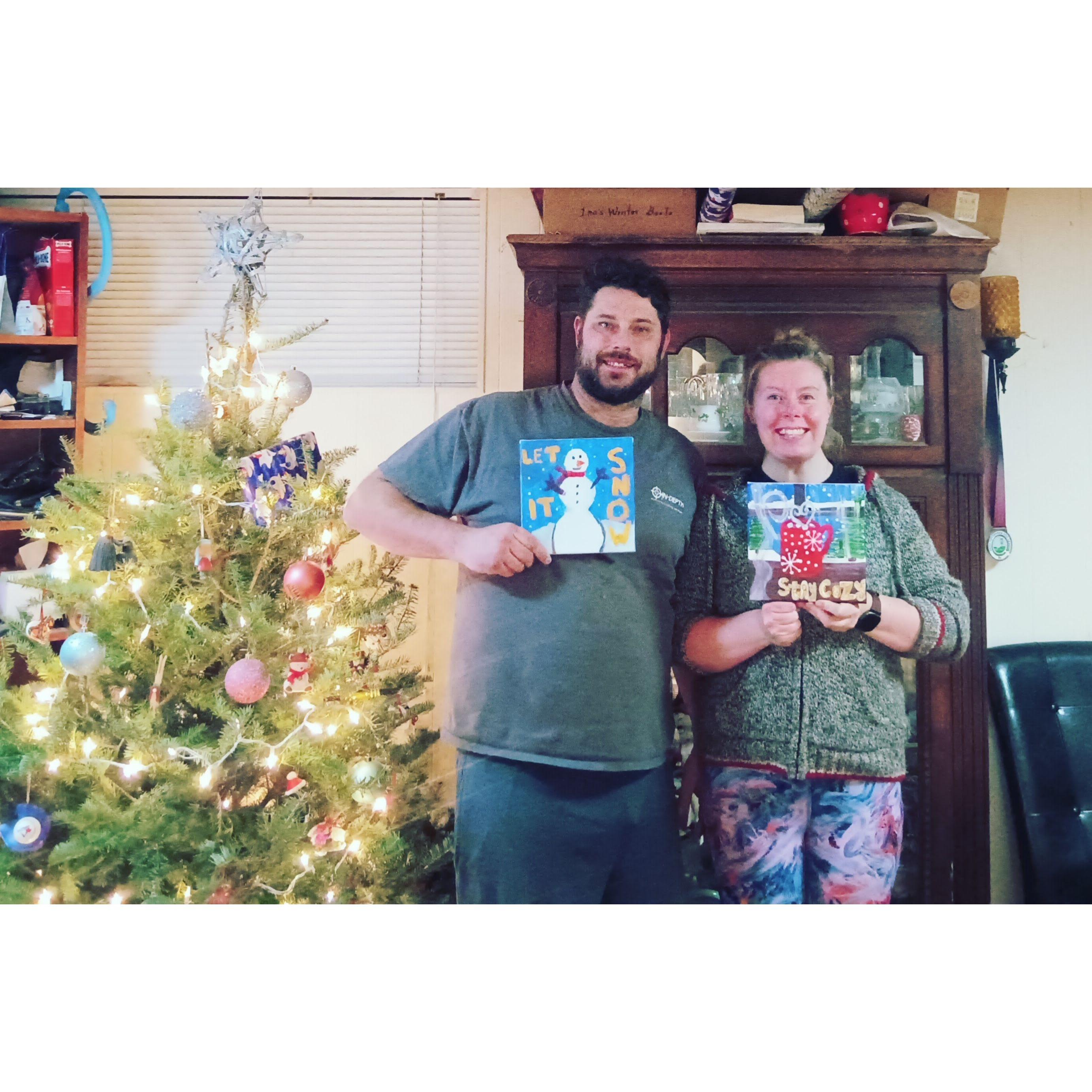 Paint date at home! Christmas 2023