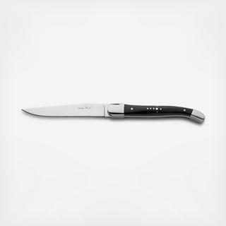 Laguiole Black Steak Knife, Set of 12