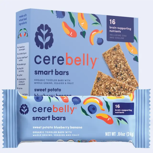 Sweet Potato Blueberry Banana Smart Bar 5 Pack