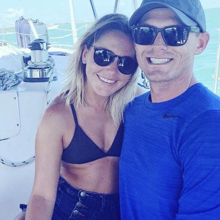 Sailing in marathon- the weekend after our first date!