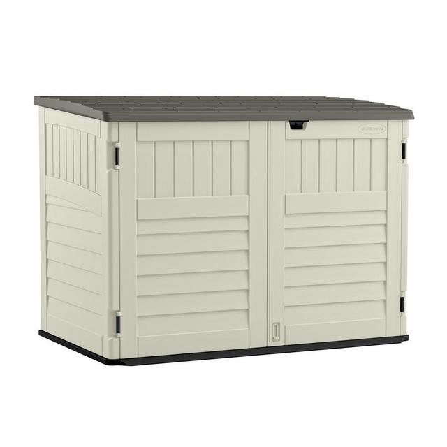 Stow-Away 3 ft. 8 in. x 5 ft. 11 in. Resin Horizontal Storage Shed