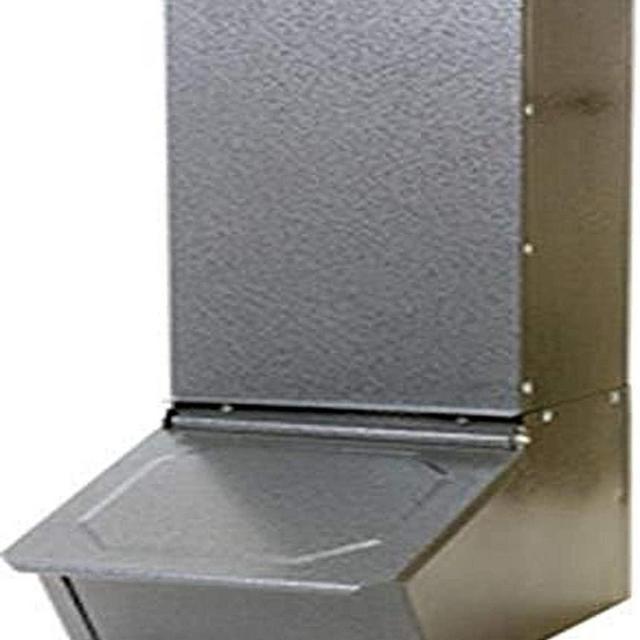 Little Giant HGFS SNG Door Hog Feeder, 50 lb, Gray