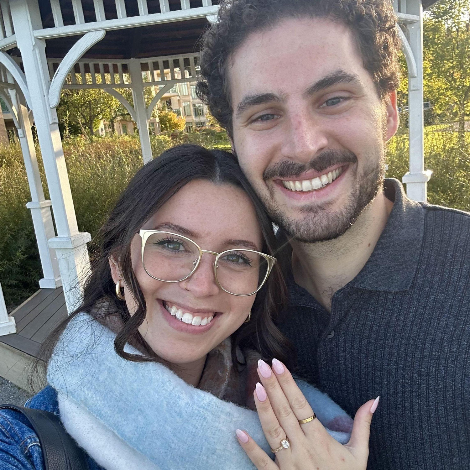 She said yes!