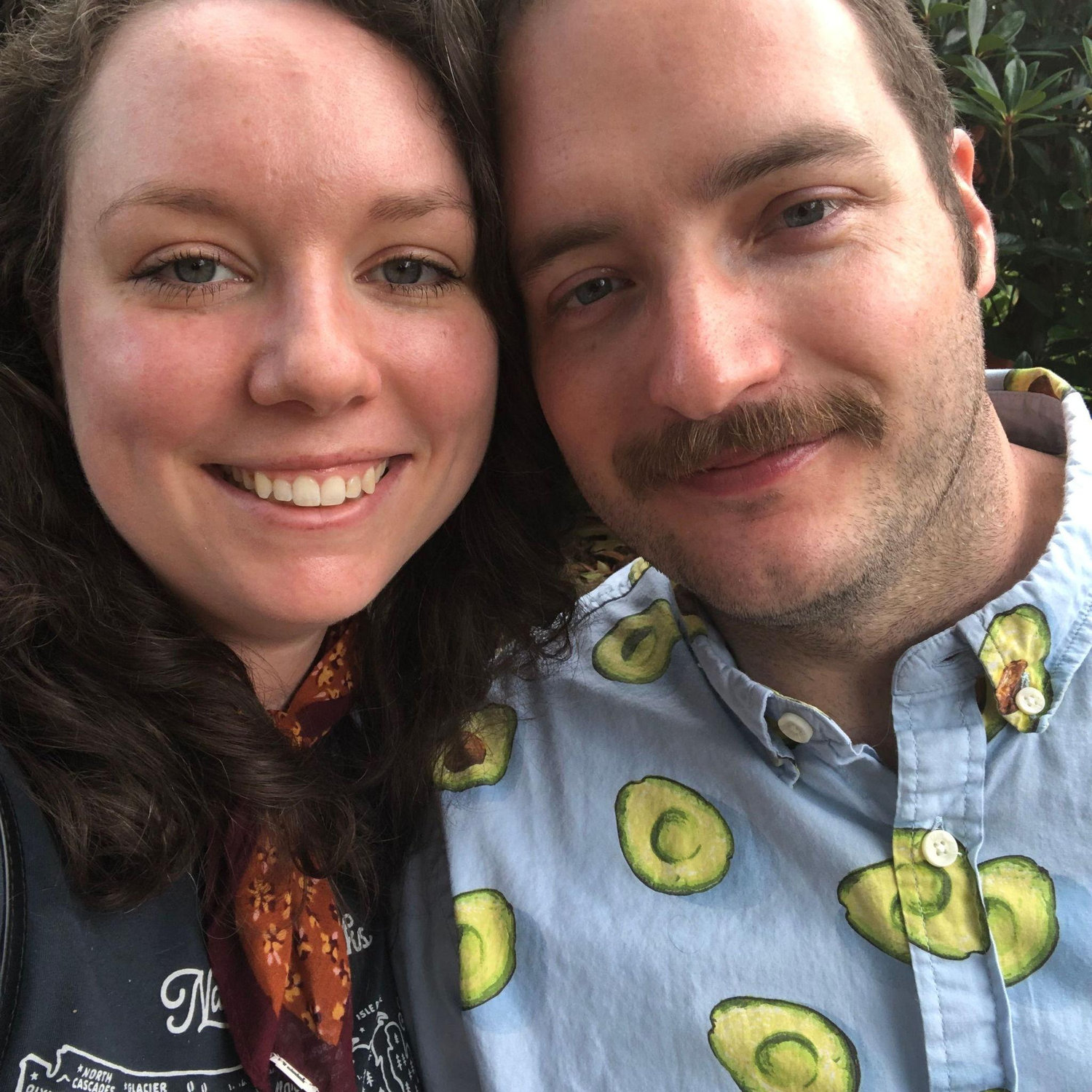 Our first photo together!