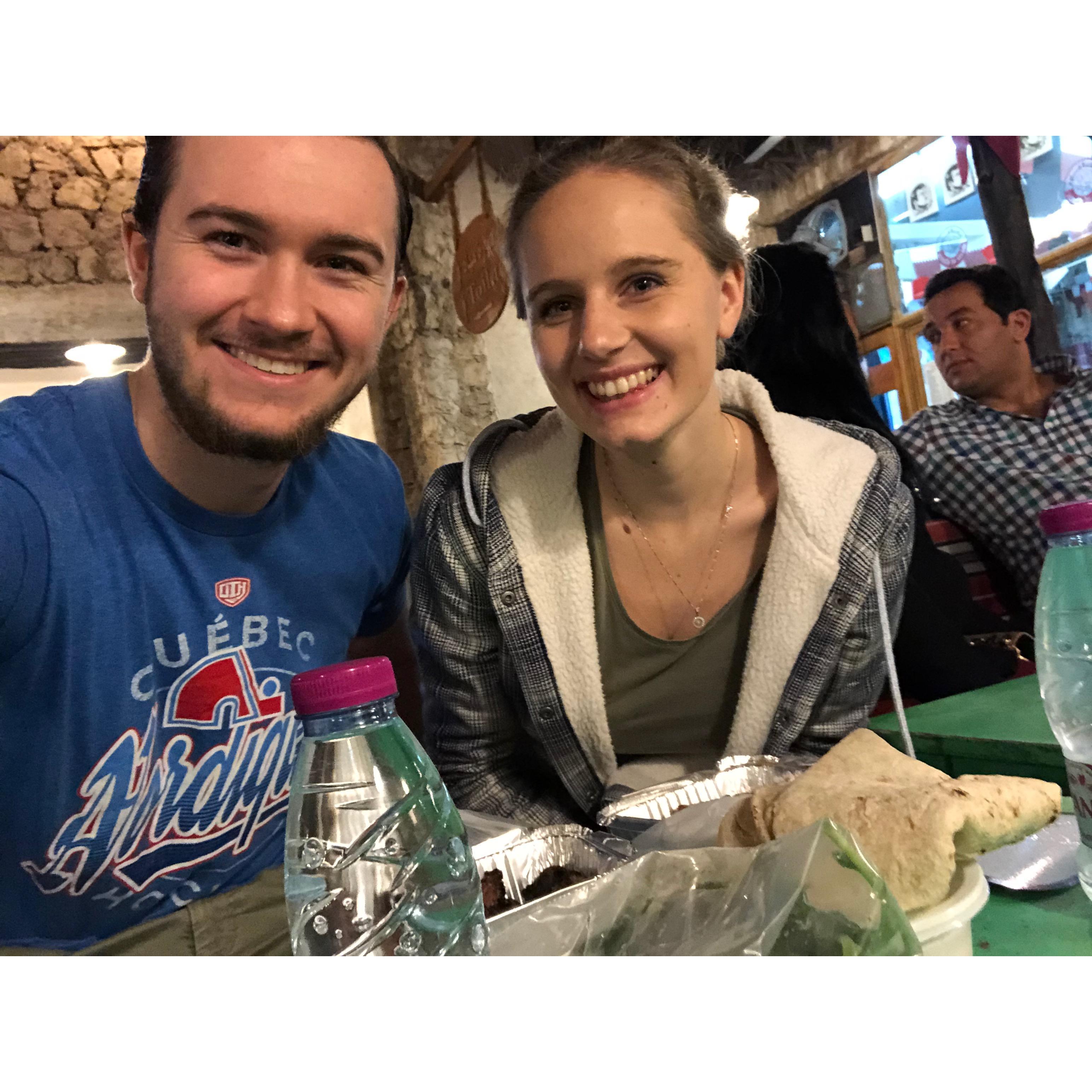 Kebabs in Qatar. (2018)
