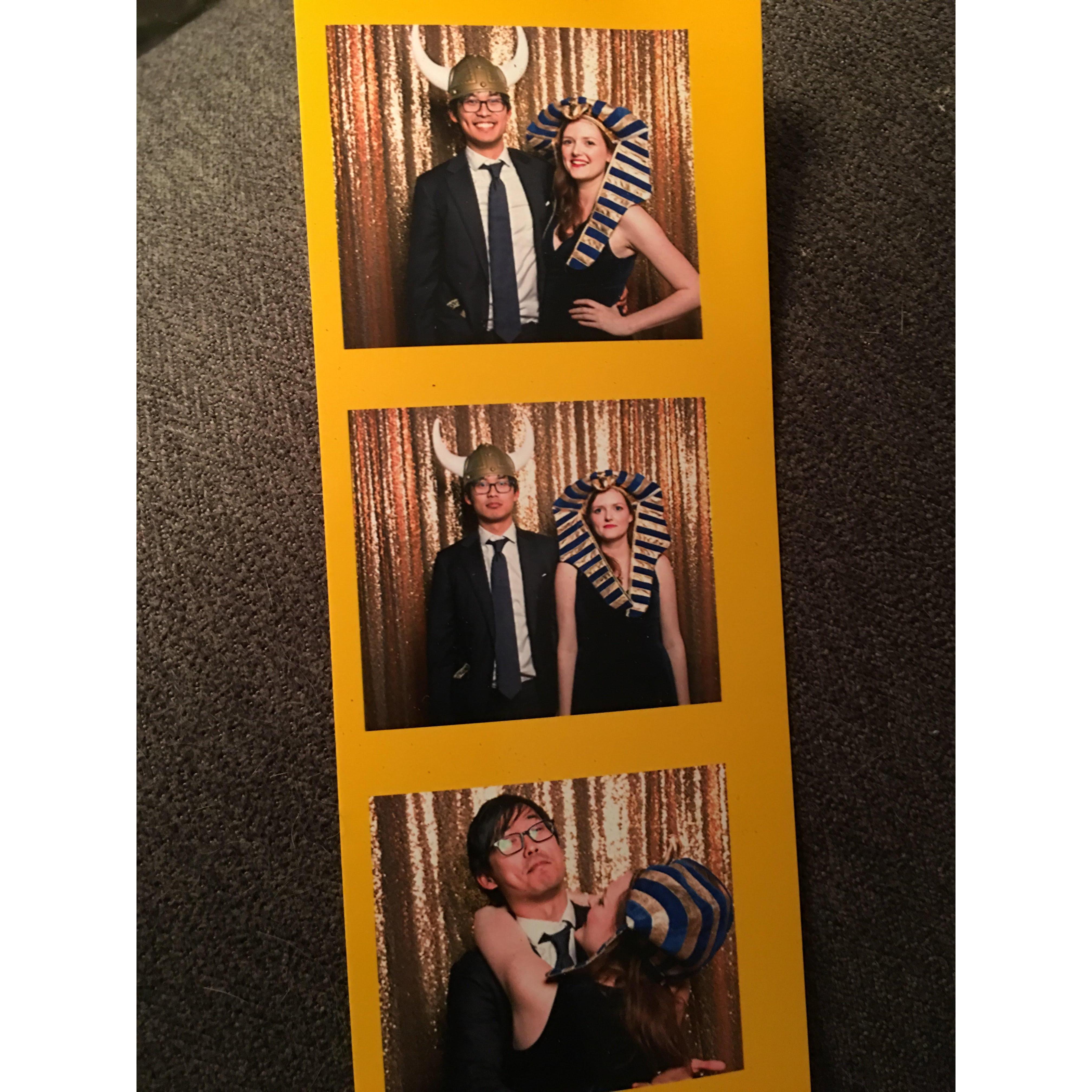 When Chow and I first started dating, I accidentally invited him to my company holiday party. It turned out to be a happy accident. This is the very first photo we ever took together!