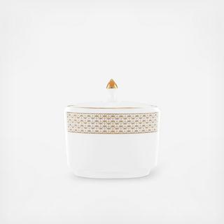 Lismore Diamond Covered Sugar Bowl