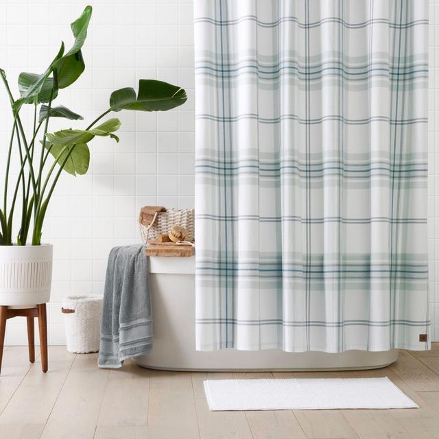 UGG® Simone 54-Inch x 78-Inch Shower Curtain in Blue