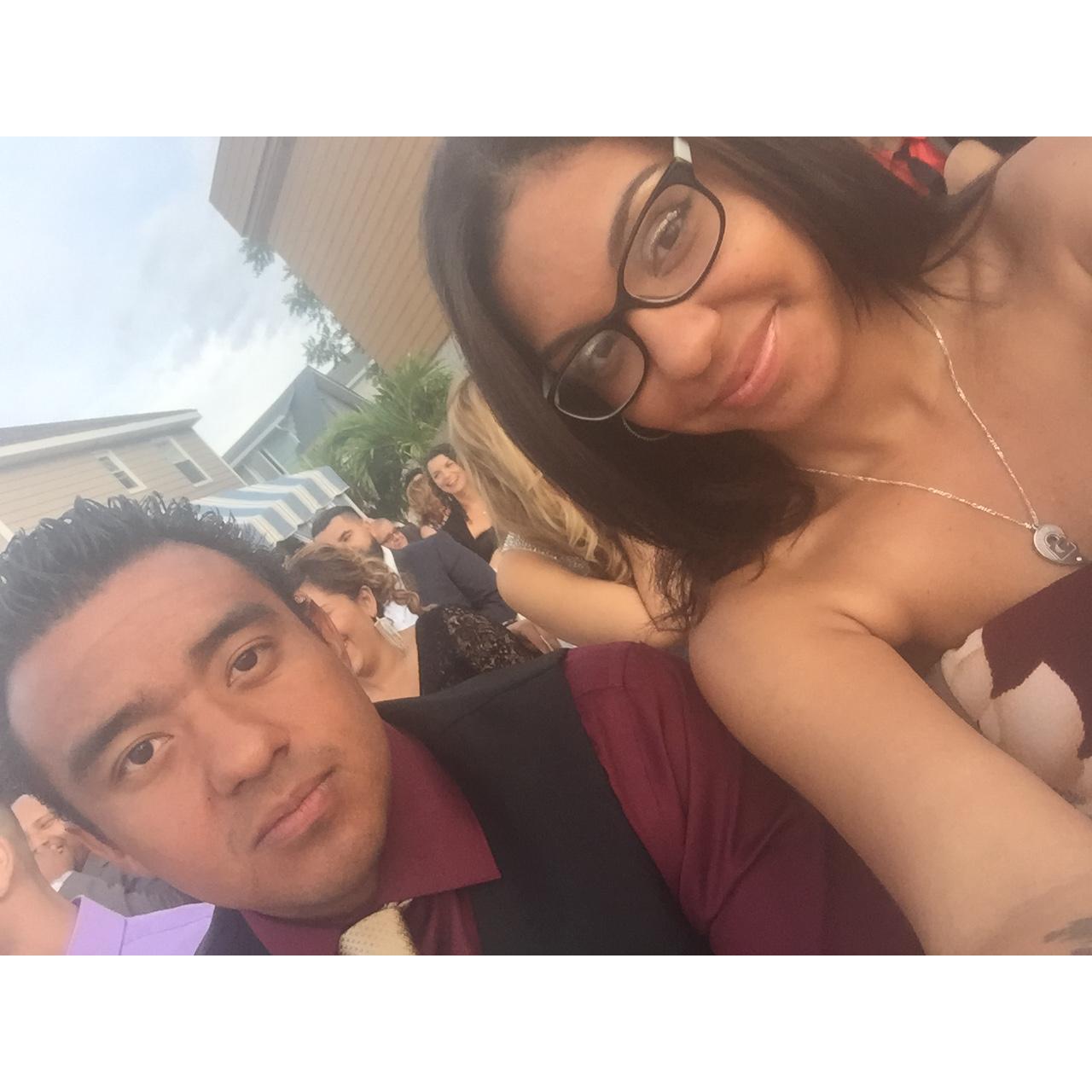 Our First Wedding together <3