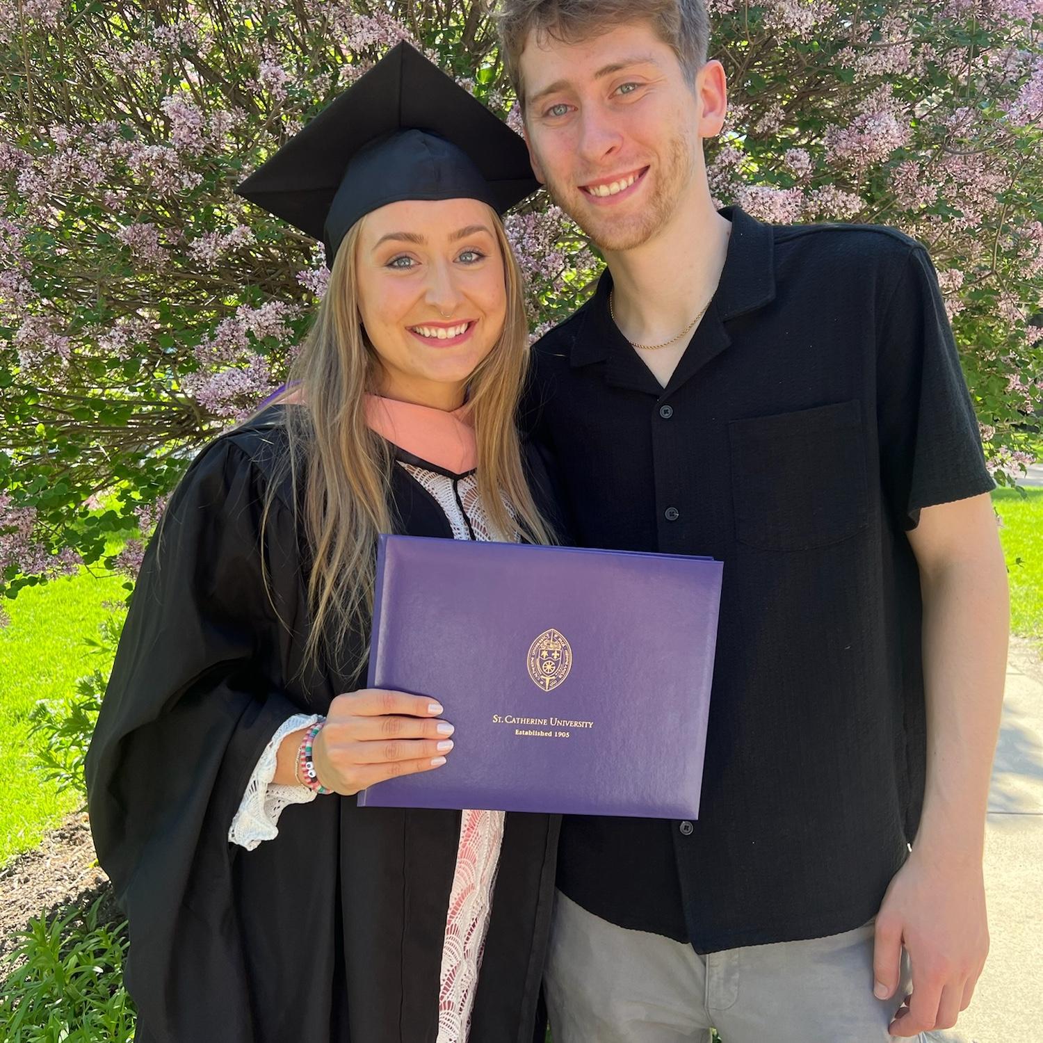 Bekah graduates with her MPH!