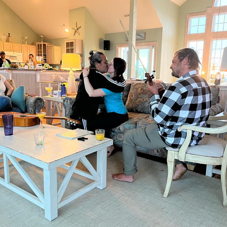 Right after Juan's musical proposal!
