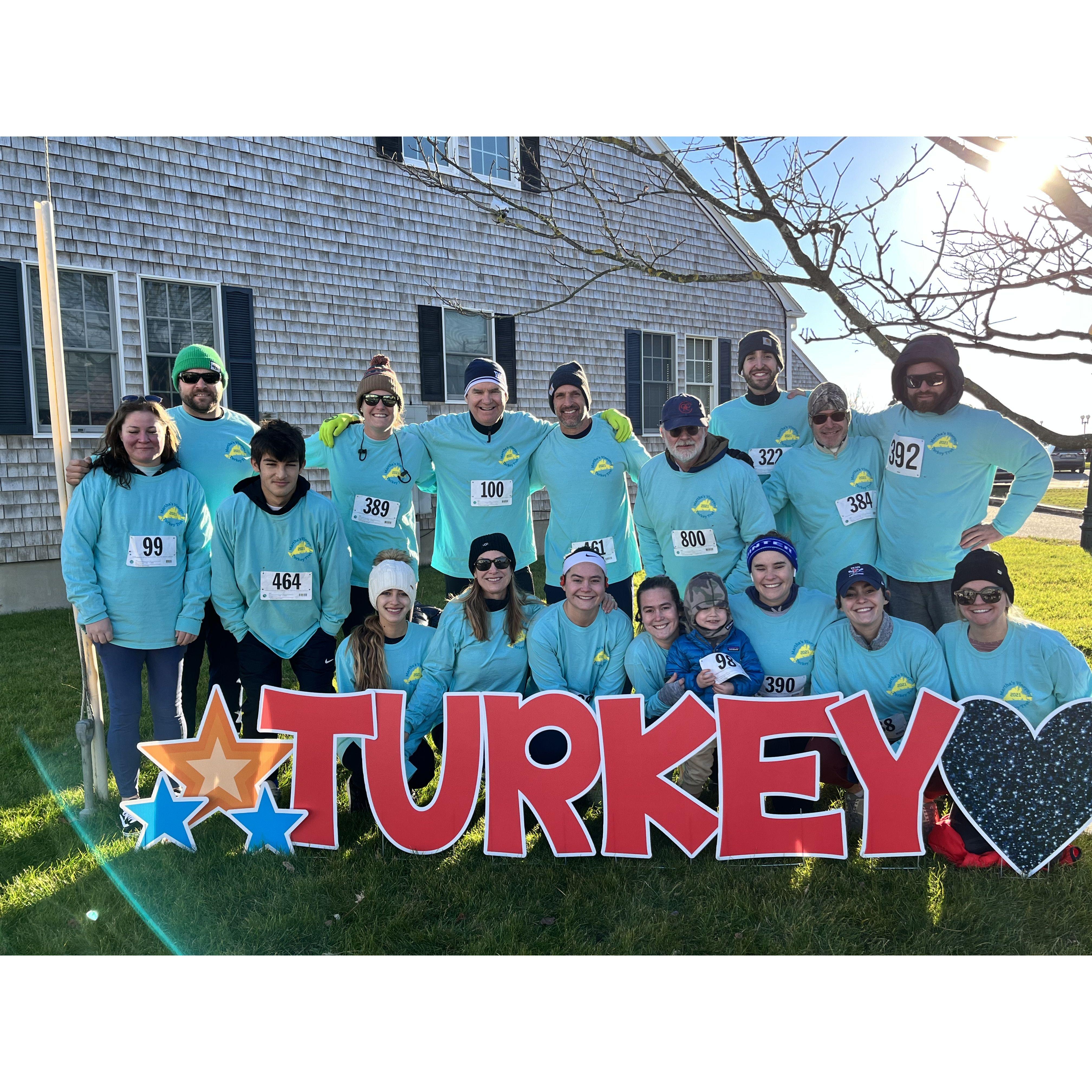 ....with this bunch a turkeys