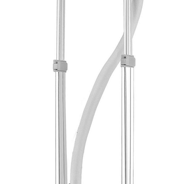 SALAV, Professional Series Upright Garment Steamer, Includes Roll Wheels, Two Hanger Clips, Pants Press, Fabric Brush, Mini Ironing Paddle, GS45-DJ, Silver