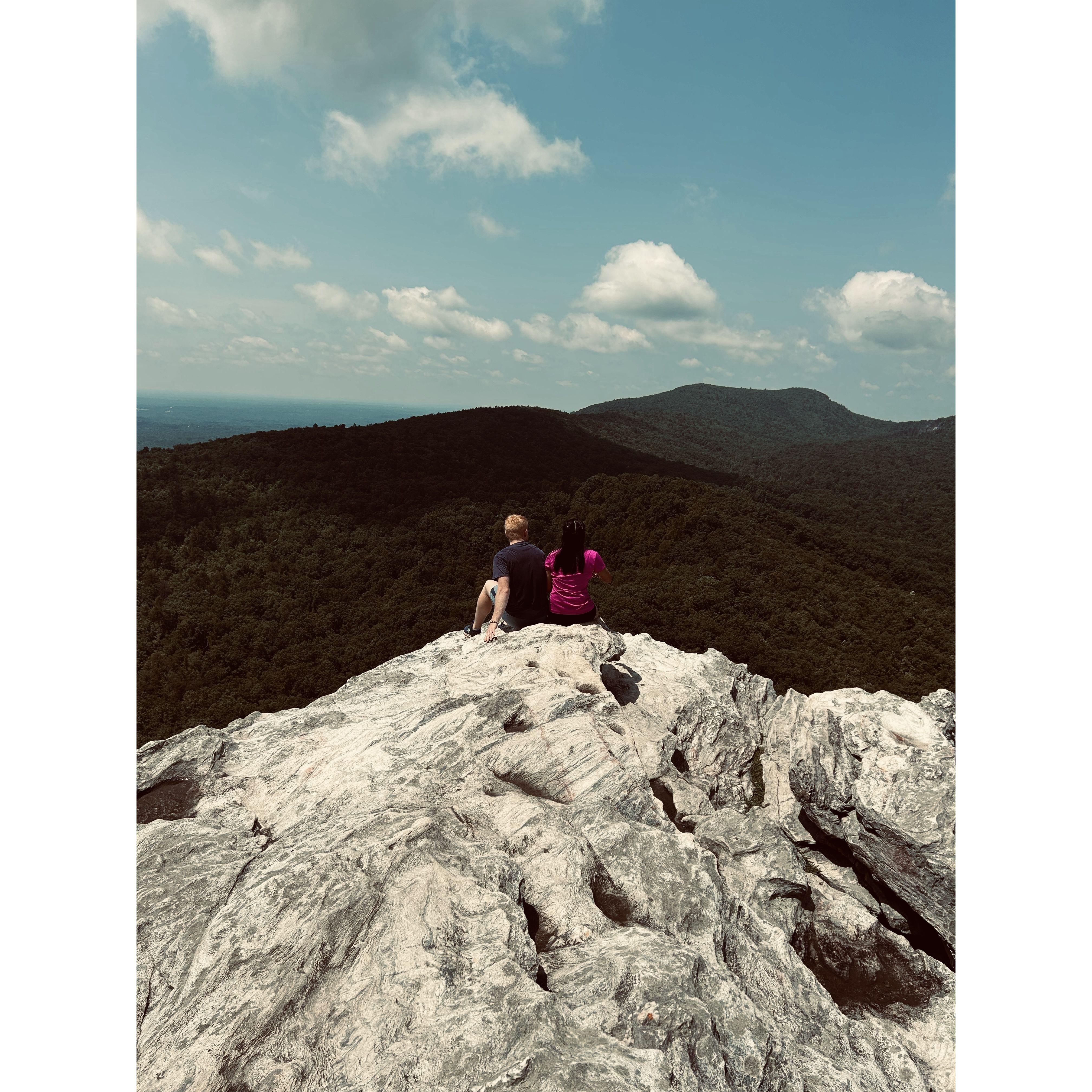 06-28-25
Efrain took this photo of us looking over the mountain before our engagement.