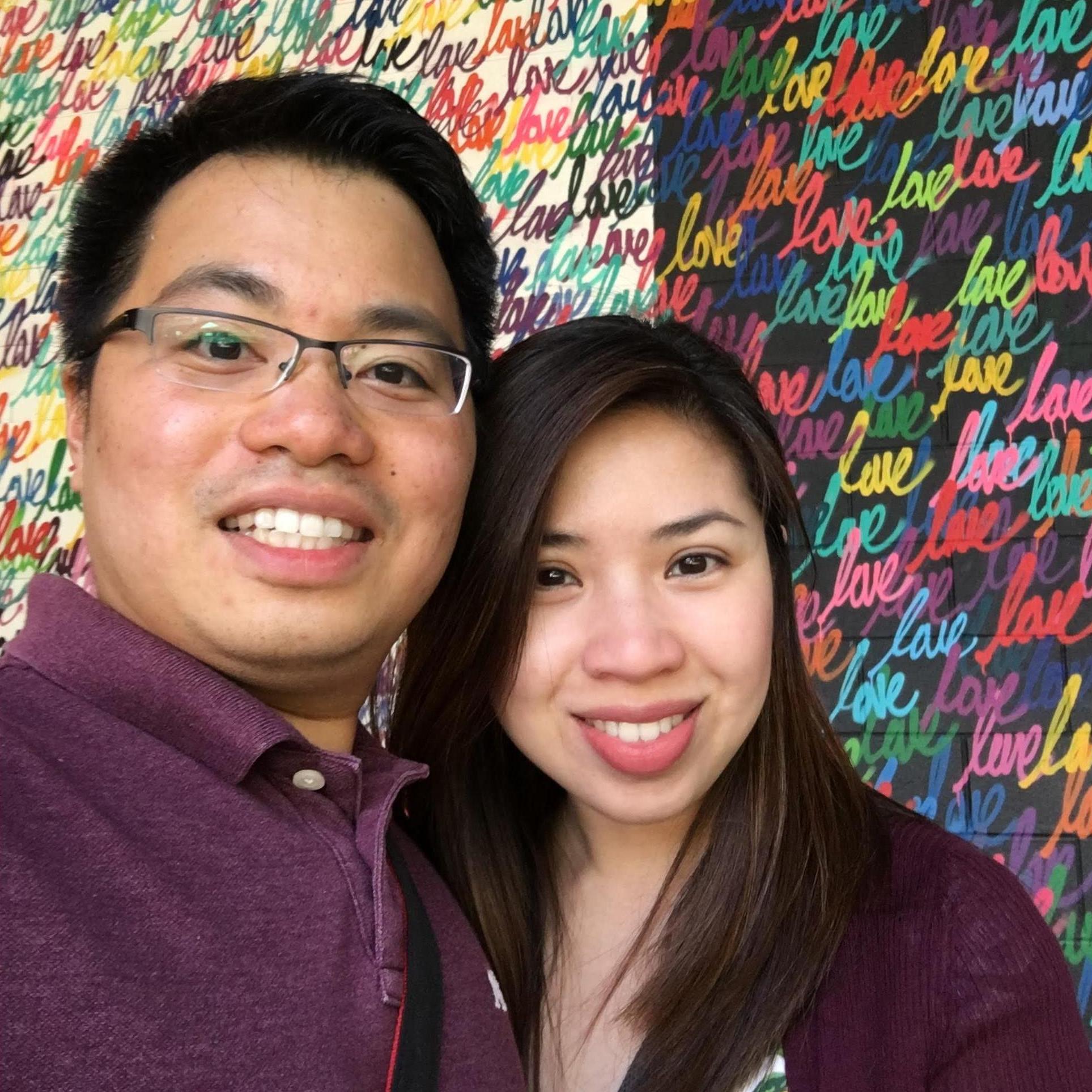 LA Zoo love backdrop