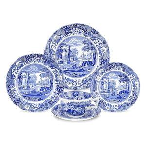 Spode Blue Italian 5 piece Place Setting - On Sale