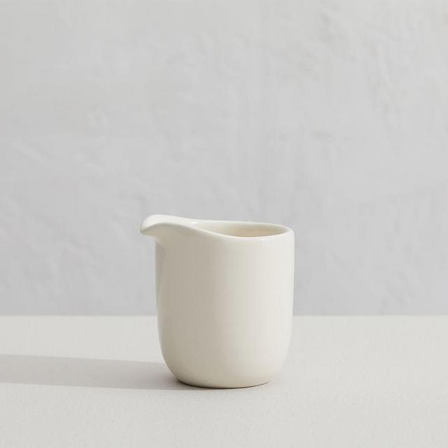 Joshua Stoneware Creamer - Ivory