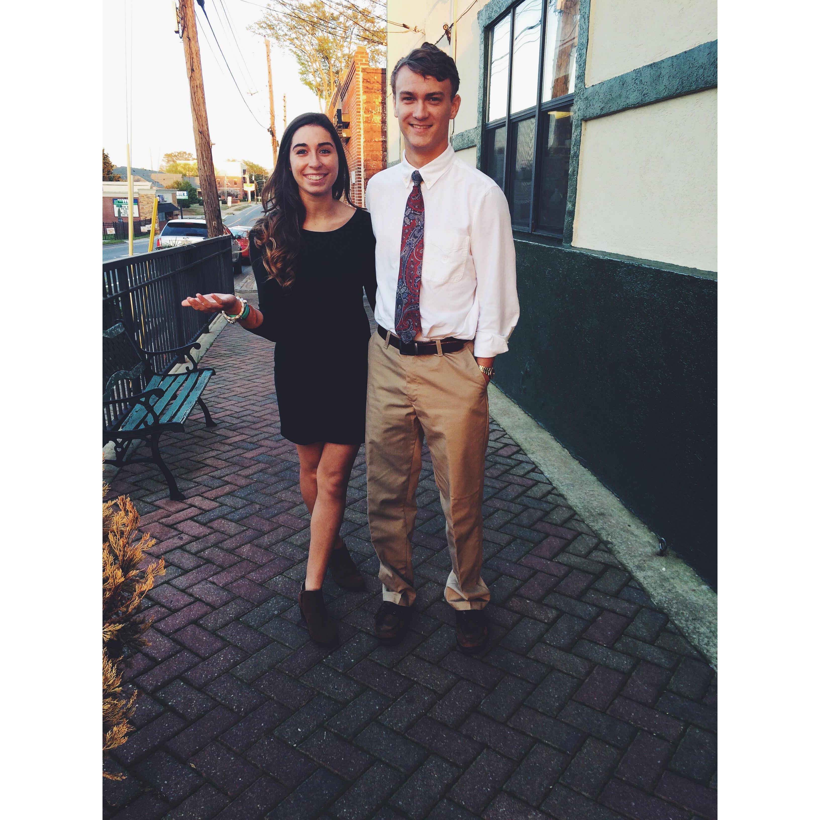 Wesley's Birthday dinner.