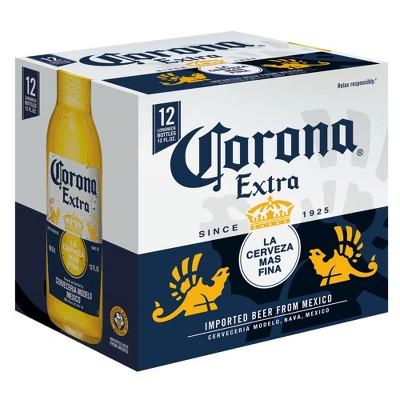 Corona Extra Lager Beer - 12pk/12 fl oz Bottles
