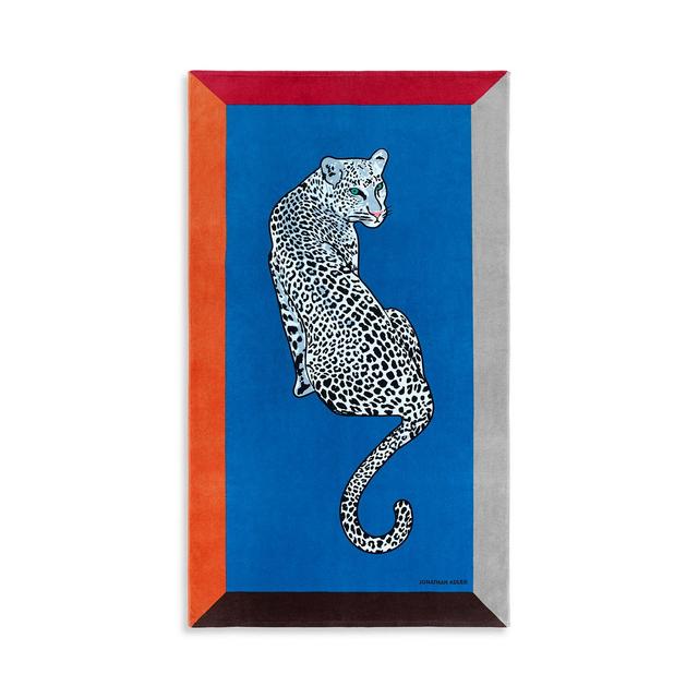 Jonathan Adler Leopard Cotton Beach Towel
