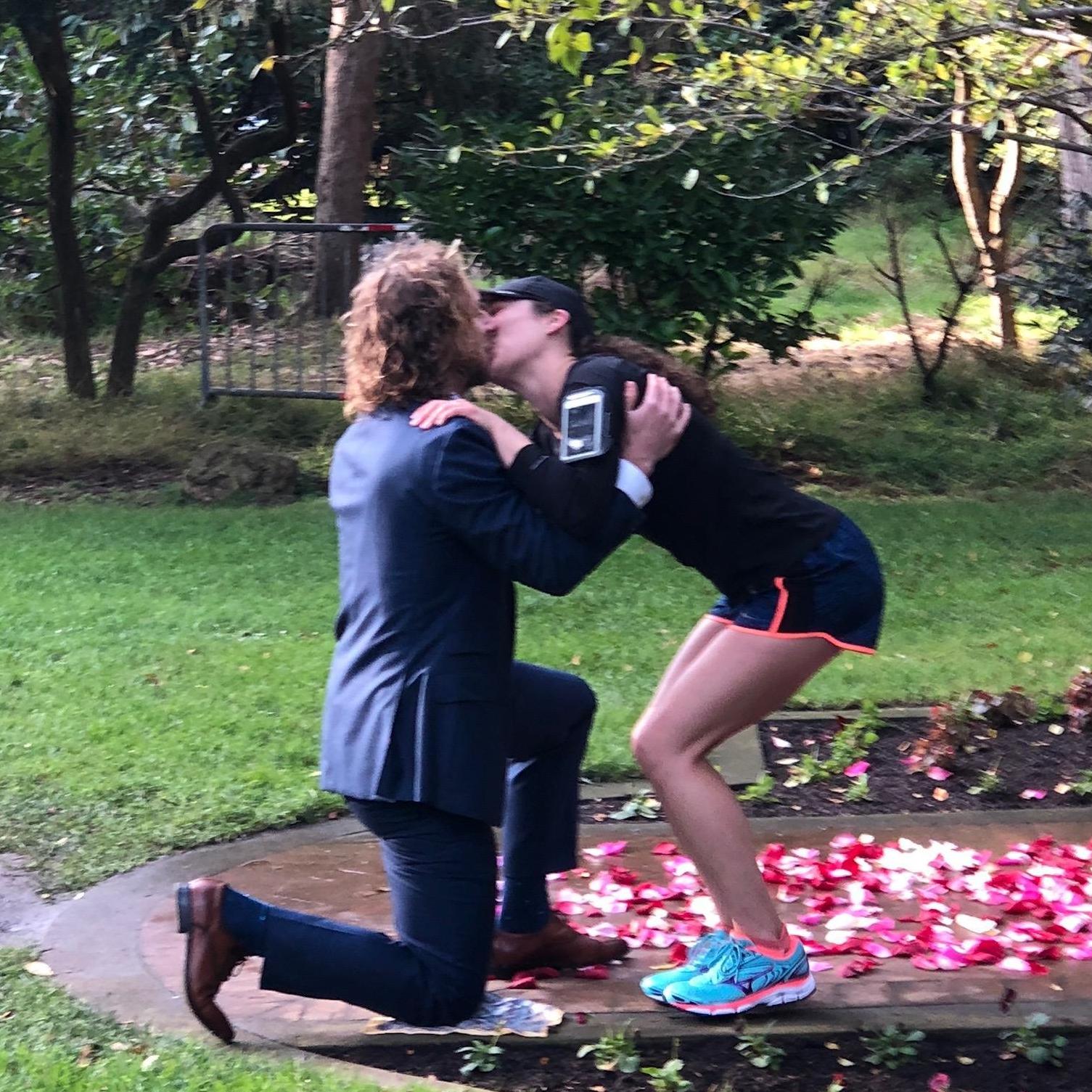 She said "Yes!"