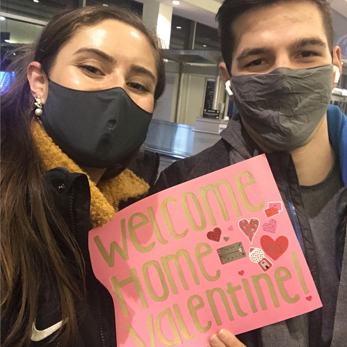 They make an effort to see each other on Valentines day in 2021. It is one of Kaitlyn's favorite holidays, after all! They celebrate their first anniversary on February 15th 2021.