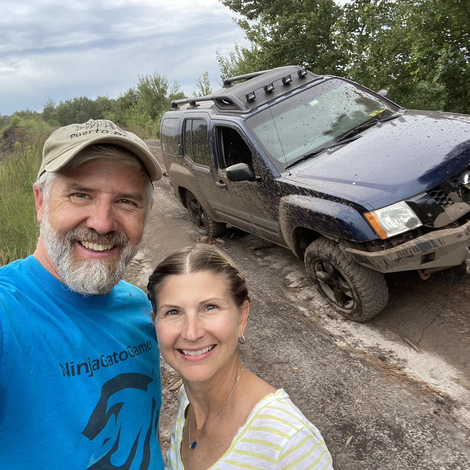 Taking the X-Terrasaurus out for some off-roading & obstacles.