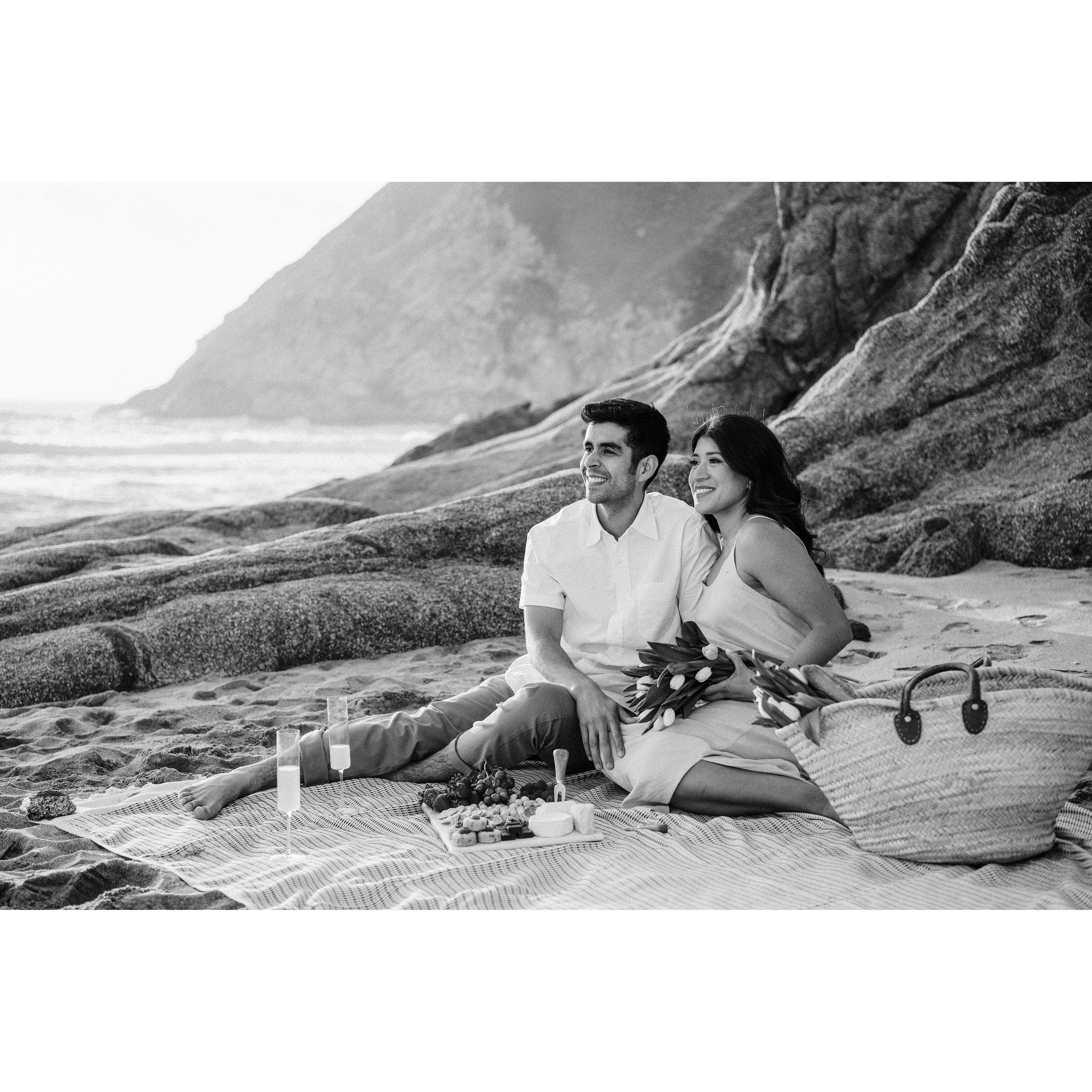 Engagement shoot in April 2022! Planned by my amazing sister/maid of honor Natalia!