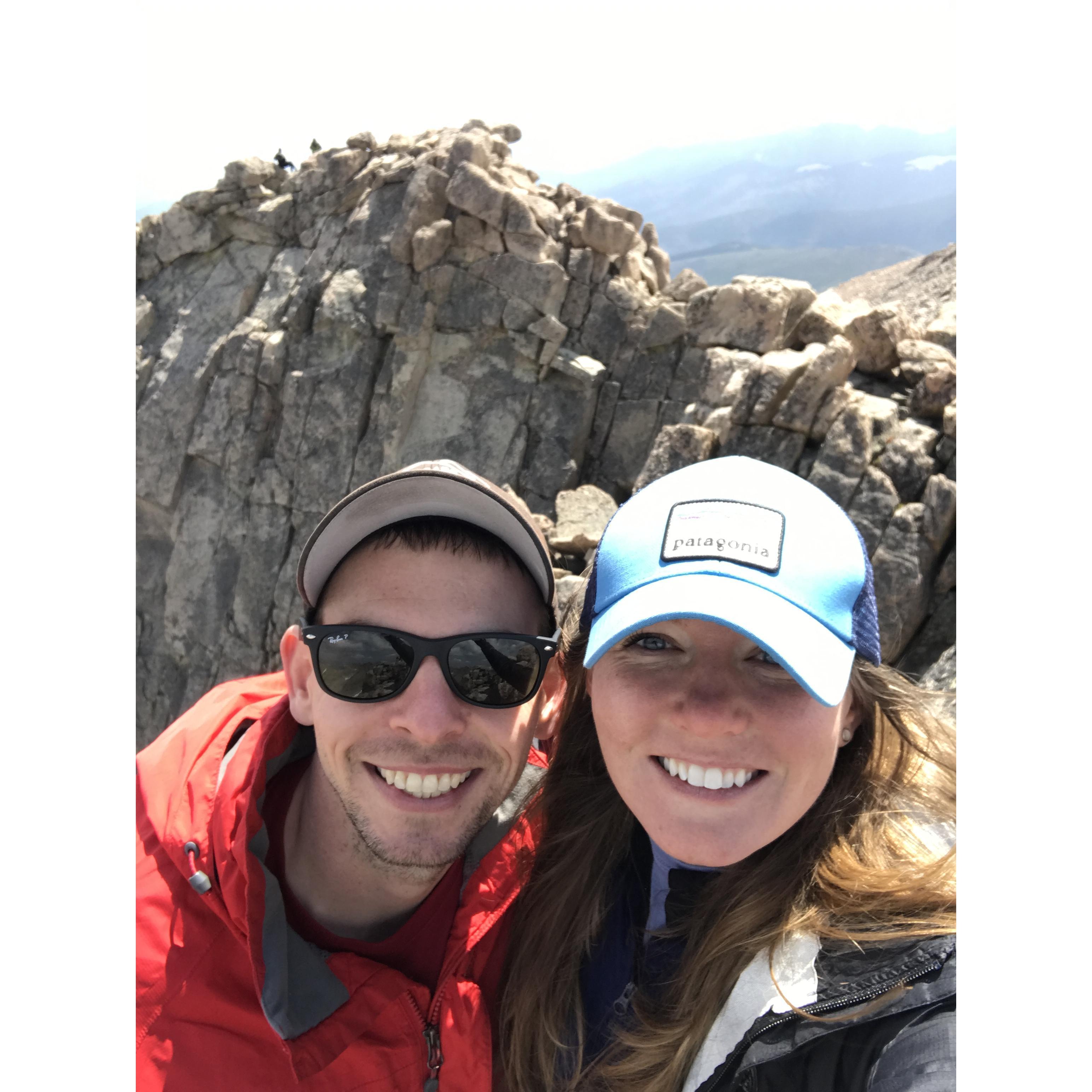 Top of Mt. Evans in Colorado