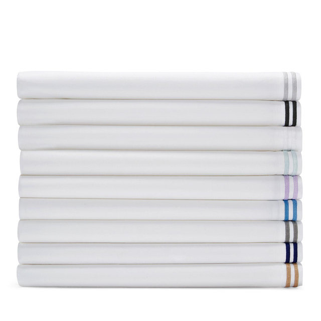 Hudson Park Collection Italian Percale Full Flat Sheet - 100% Exclusive