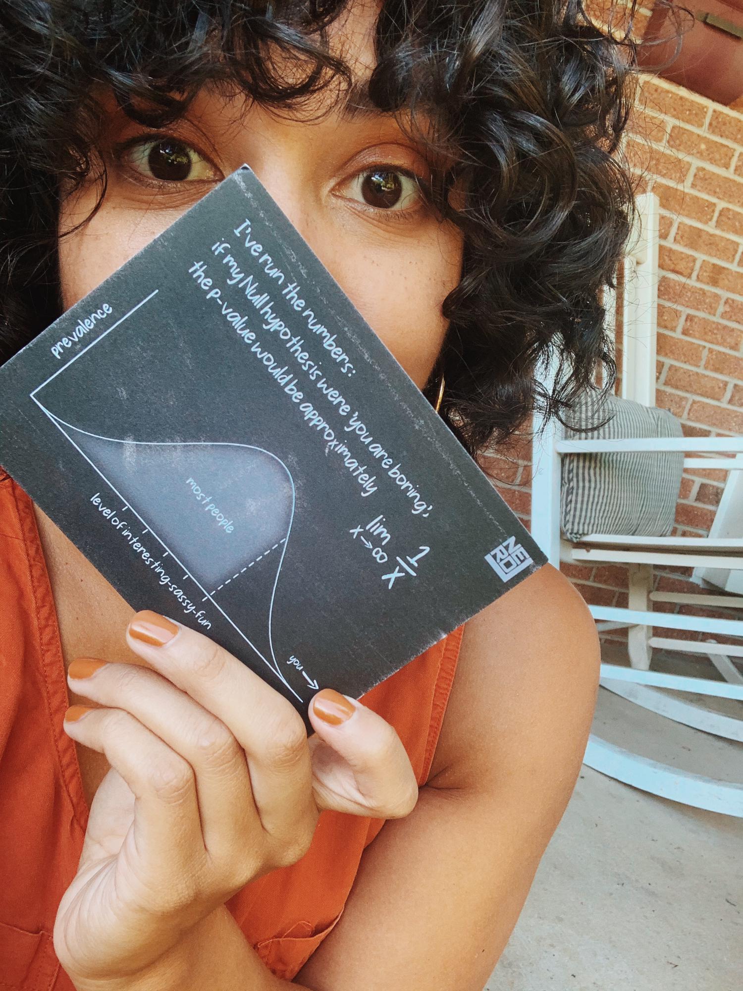 The famous card that Michiel sent me indicating he was liking me more than friends 👀