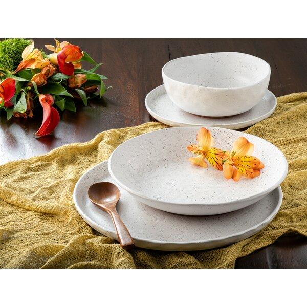 Kaya 16 Piece Dinnerware Set, Service for 4