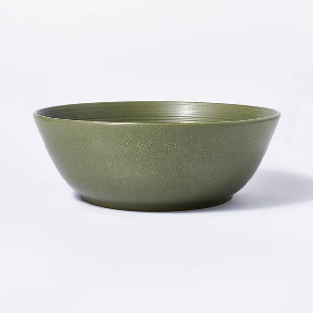 169oz Stoneware Serving Bowl Green - Threshold™ designed with Studio McGee