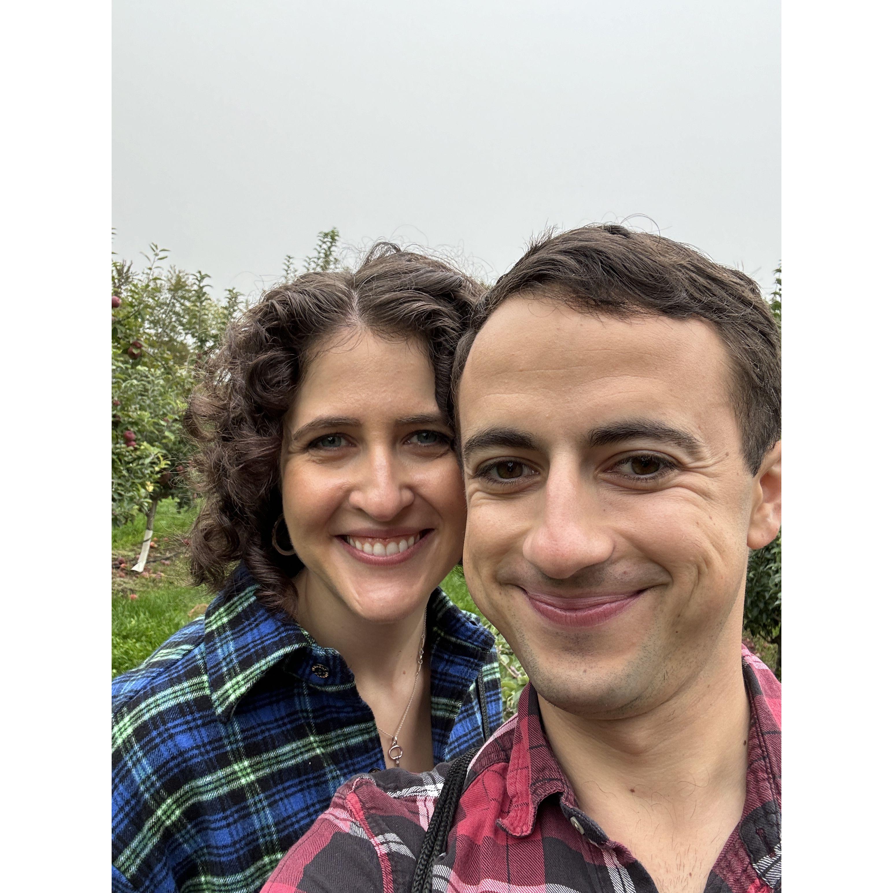 Our first photo together - October 2023