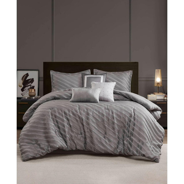 Madison Park Riva Jacquard 7-Pc. Comforter Set, Queen