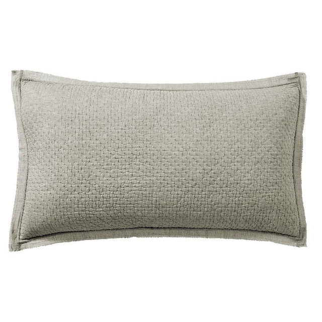 Eucalyptus Cotton Melange Quilted Sham, King