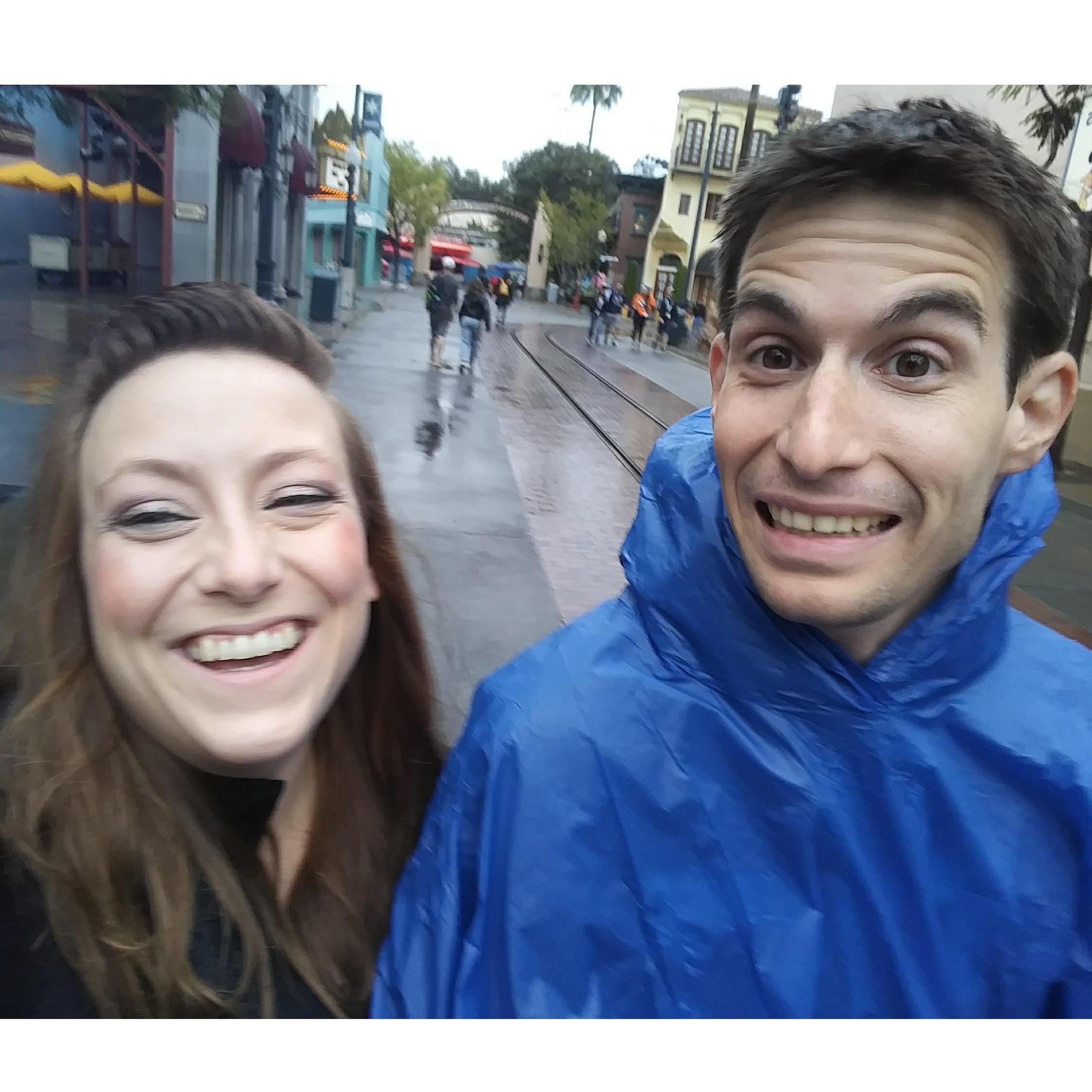 Arron took Taylor to California Adventure for her birthday in 2018.