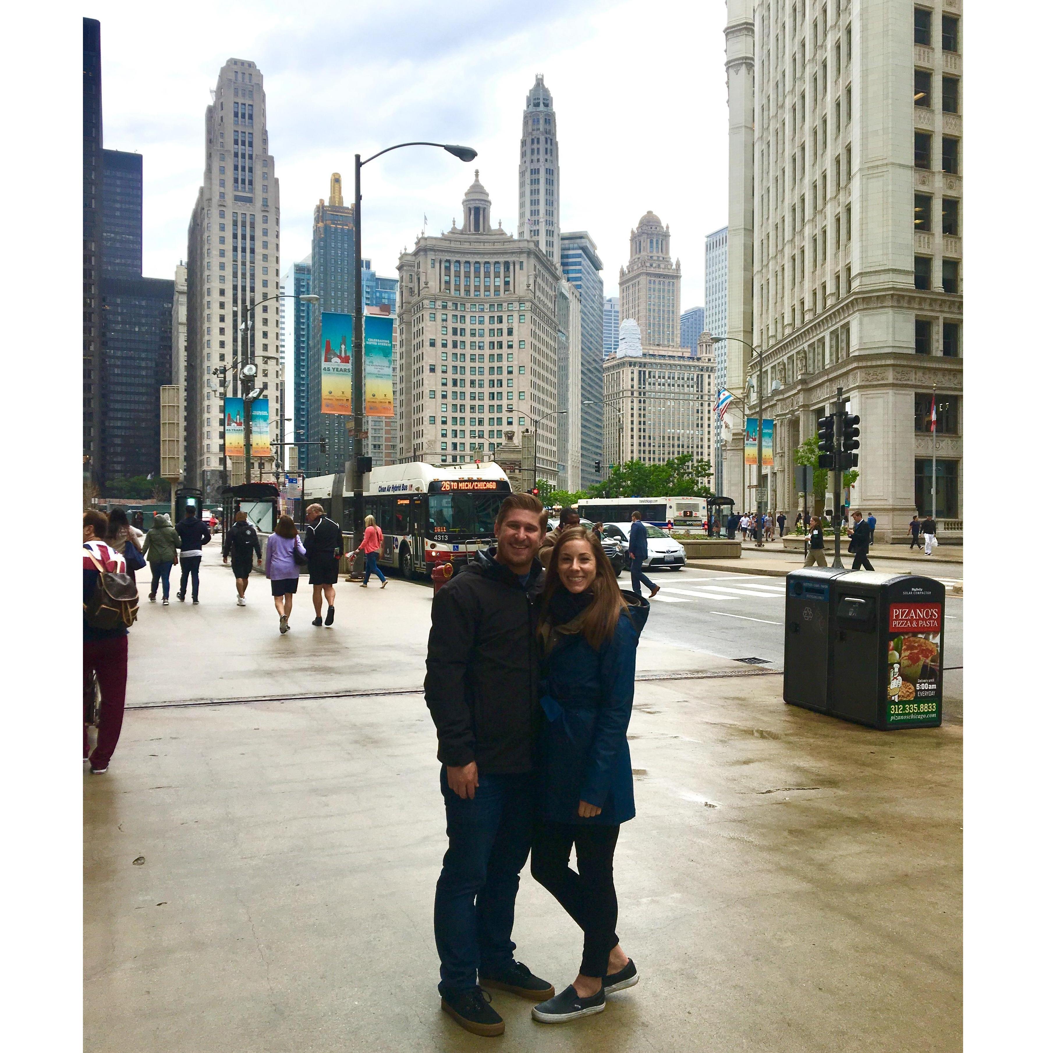 Eating our way through Chicago!