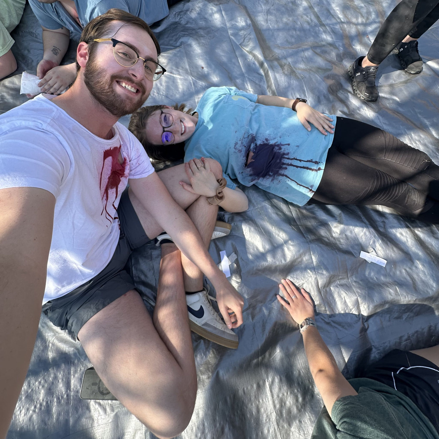 This was the harding "disaster drill." We both died :(